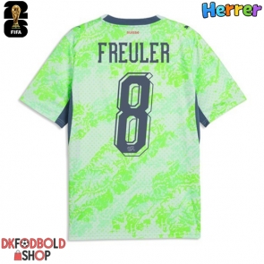 Schweiz Remo Freuler #8 Udebanetrøje VM 2026 Kort ærmer